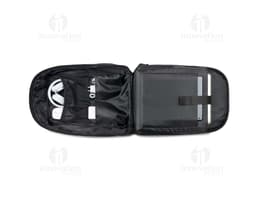 YANGON BPACK Mochila antirroubo em poliéster reciclado 600D twill resistente à água e bolso para notebook 173 20 L