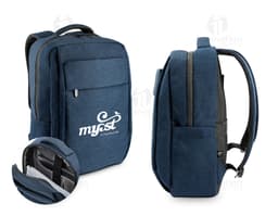 COVENTRY Mochila totalmente almofadada para notebook 156 em poliéster reciclado 300D de alta densidade 18 L
