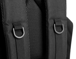 EDINBURGH BPACK Mochila estilo militar em poliéster reciclado 600D de alta densidade com bolso para notebook 173 21 L