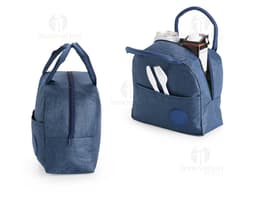 Bolsa térmica de 5 litros em cores variadas.