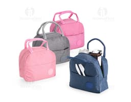 Bolsa térmica de 5 litros em cores variadas.