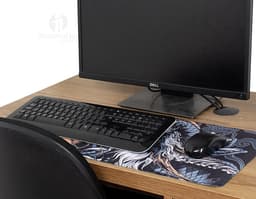 Desk pad de poliéster para proteção de mesa.