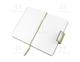 Caderno em PU e fibra de café ou chá