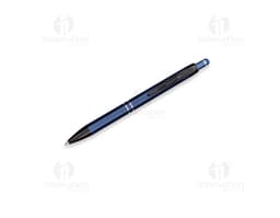 Caneta de metal com ponta de toque, ideal para escrita em papel, documentos e notas. Possui design elegante e detalhes em