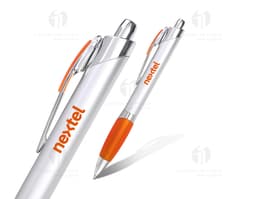 Caneta plástica de alta qualidade para escrita suave e precisa. Ideal para uso no escritório, estudos ou negócios. Com tinta