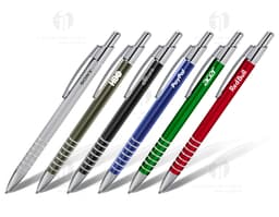 Caneta de metal elegante e sofisticada para escrita perfeita. Ideal para uso no escritório, assinaturas e trabalhos