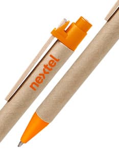 Lápis ecológico feito de madeira sustentável e borracha reciclável. Ideal para escrever, desenhar e incentivar a