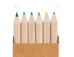 Caixa de lápis de cor - 02: Embalagem de papelão corrugado para armazenar seus lápis de cor. Perfeito para presentear ou