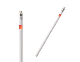 Lápis com borracha - 03: Ideal para escola, escritório e criação. Feito com grafite de qualidade e design criativo.
