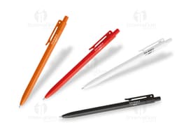 Caneta plástica de carga seca - a escolha perfeita para suas necessidades de escrita no dia a dia. Ideal para uso escolar, em