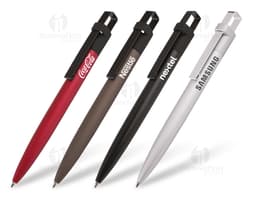 Caneta de metal elegante e sofisticada para escrita impecável. Ideal para uso no escritório, na escola ou em qualquer