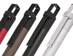 Caneta de metal escrita fina para escritório e escola. Ideal para negócios e estudos. Feita com materiais de alta qualidade.