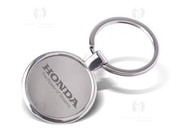 Chaveiro de Metal 19 para garantir sua segurança financeira de forma prática e elegante. Feito em aço cromado, este chaveiro