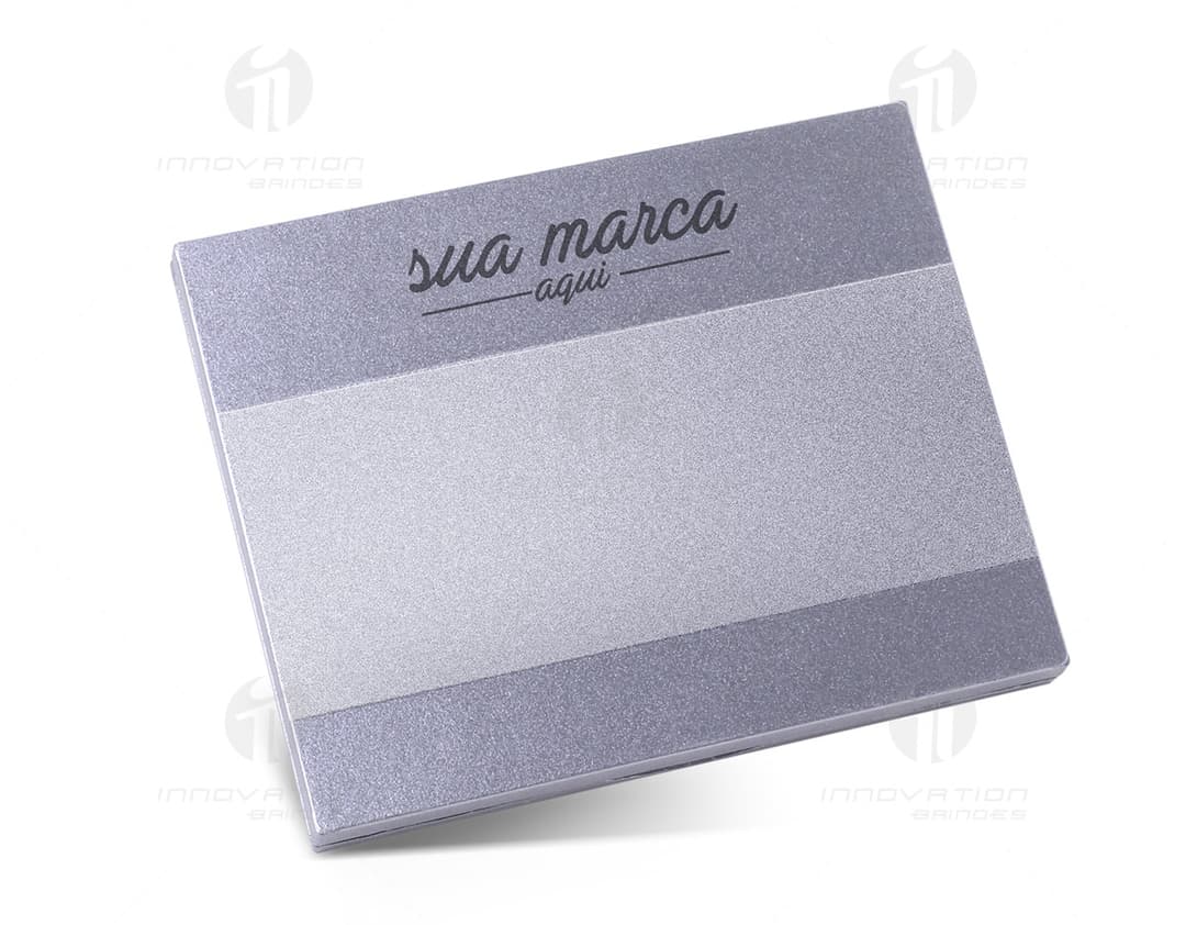 Espelho de bolsa em plástico - 03: ideal para manter a organização do seu escritório ou da sua bolsa. Feito em plástico