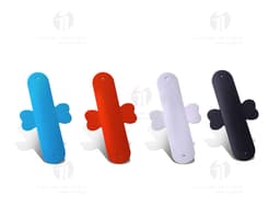 Suporte universal para celular - 01: Solução prática e versátil para organizar seu dispositivo! Parceria de cores vibrantes e