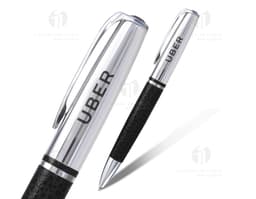 Caneta de metal de alta qualidade para escrita e assinatura de documentos importantes. Perfeita para uso no escritório