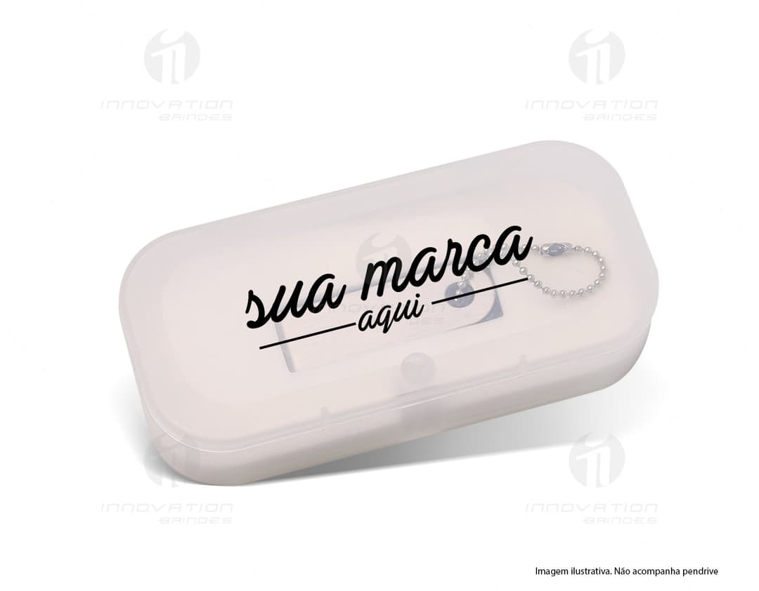 Estojo para pen drive prático e moderno. Proteja seu dispositivo eletrônico com estilo e segurança. Ideal para manter seus