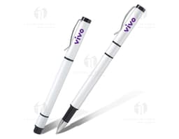 Caneta plástica com marca texto de alta qualidade para um trabalho impecável! Perfeito para escrita, assinaturas e marcações