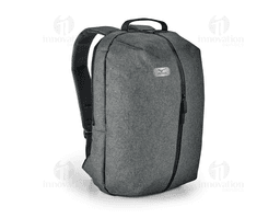 Mochila para notebook em couro marrom, estilo casual e elegante para viagens de negócios ou lazer. Feita com materiais de