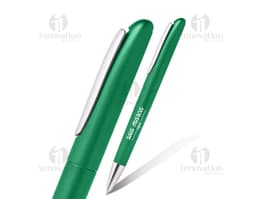 Caneta Plástica - 100: Uma ferramenta de escrita colorida e moderna, ideal para o escritório ou a escola. Com design vibrante