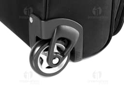 Mala de viagem em couro preto para o profissional moderno. Ideal para o executivo que busca praticidade e elegância em suas