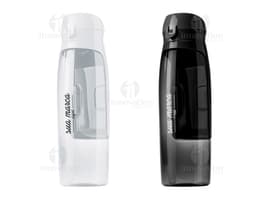 squeeze plástico 800ml para brindes corporativos - mantenha a sua marca sempre em destaque com este prático e higiênico