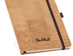 Bloco de anotações de cortiça vintage com textura de papel antigo e envelhecido. O design é desgastado e sujo, com manchas e