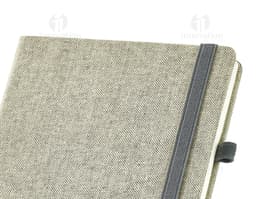 Bloco de anotações de capa dura - ideal para manter suas notas organizadas no trabalho ou em casa. Feito com material de alta