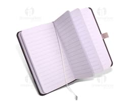 Bloco de anotações de couro - 16, perfeito para organizar suas ideias e pensamentos. Ideal para uso diário no escritório ou