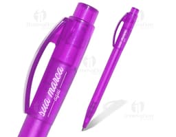 Caneta plástica colorida - ideal para escola e escritório. Canetas de diversas cores e vibrantes para estimular sua