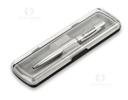 Caneta de metal com LED - 02: uma ferramenta de escrita moderna e elegante para seu escritório ou trabalho. Feita em metal
