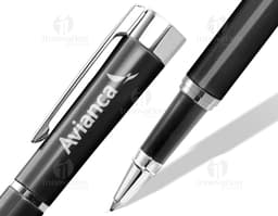 Caneta de metal elegante e resistente para escrita de alta qualidade. Perfeita para uso no escritório, escola ou em casa.