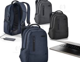 Mochila em couro preto para viagens de negócios. A combinação perfeita entre estilo e praticidade para homens de sucesso. Com