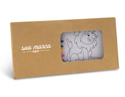 Kit para pintar: um presente colorido e criativo para celebrar aniversários e datas especiais. Ideal para estimular a