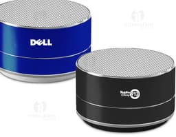 Caixa de som moderna e inovadora, perfeita para o seu desktop. Com design contemporâneo em alumínio cromado, esta caixa de