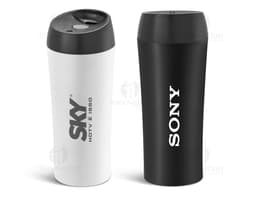 Copão para viagem de aço inox 470ml - Prático e elegante para levar suas bebidas favoritas onde quer que vá. Feito de metal