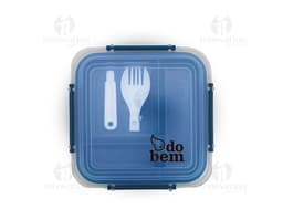 MARMITA PLÁSTICA C DIVISÓRIA E TALHER