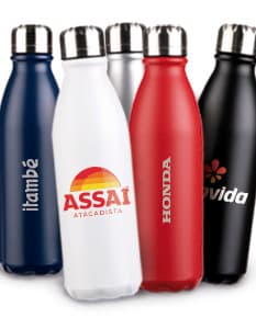 Garrafa de alumínio de 750ml contendo vinho, bebida alcoólica, líquido, vodka, rótulo, bar, garrafas, festa, límpido