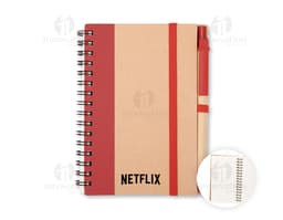 CADERNO DE ANOTAÇÕES C CANETA