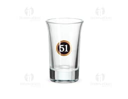 Copo de vidro de 50ml, conjunto com 6 peças. Ideal para servir bebidas e cocktails. Design transparente e elegante, perfeito