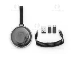 Conjunto Cabo Carregamento E Adaptadores Personalizado