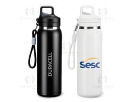 GARRAFA TÉRMICA 600ML COM BICO E ALÇA