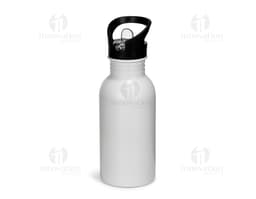 Garrafa de Squeeze Inox 450ml transparente, saudável e refrescante, feita de plástico, com tampa, ideal para água, sucos ou