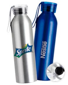GARRAFA DE ALUMÍNIO C ALÇA 640ML