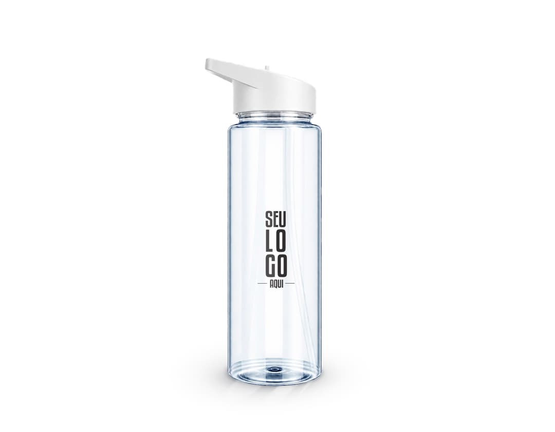 garrafa plástica de 800ml com bico, em cor rosa, item de higiene e cuidados pessoais, contendo líquido.