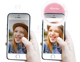Anel de iluminação para selfie - Tecnologia moderna e portátil para garantir fotos perfeitas em qualquer lugar. Equipamento