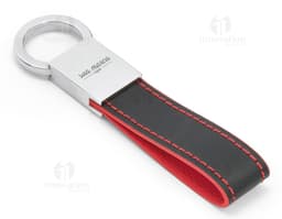 Chaveiro de metal elegante e luxuoso, perfeito para quem busca estilo e segurança. Feito em aço cromado, com detalhes em