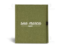 Bloco de anotações retro 13,5x11,5 cm em couro para manter suas ideias sempre organizadas. Perfeito para reuniões, estudos ou