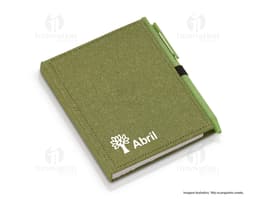 Bloco de anotações de couro vintage, ideal para o seu dia a dia. Perfeito para organizar suas ideias e tarefas. Com design