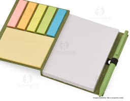 Bloco de anotações 13,5 x 11,5 cm de couro vintage, perfeito para quem busca sofisticação e estilo. Ideal para deixar suas